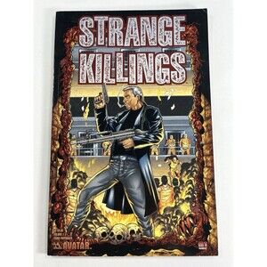 Strange Killings by Warren Ellis 2003 Avatar Press Comics Graphic Novel